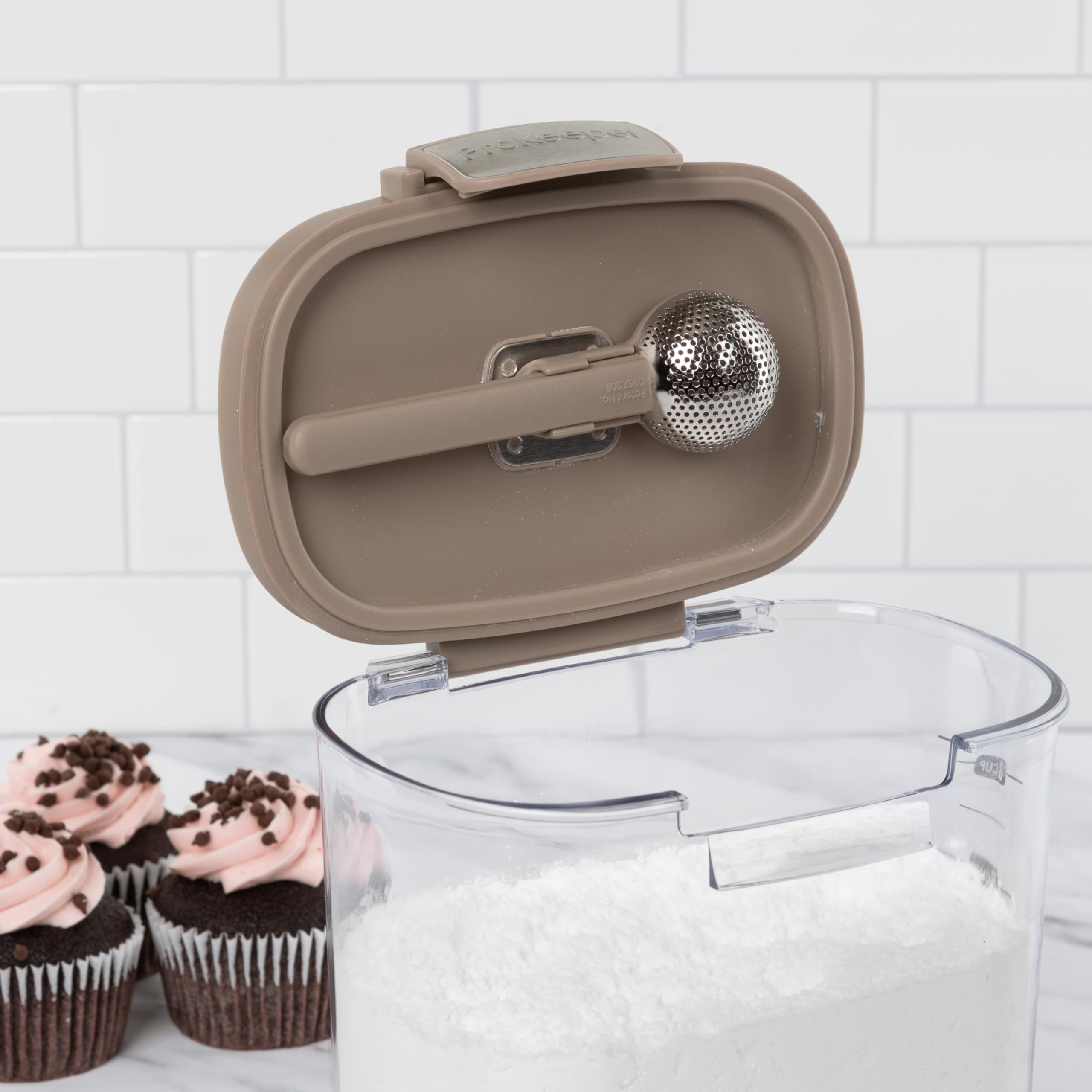 ProKeeper+ Terra cotta disk helps keep brown sugar soft