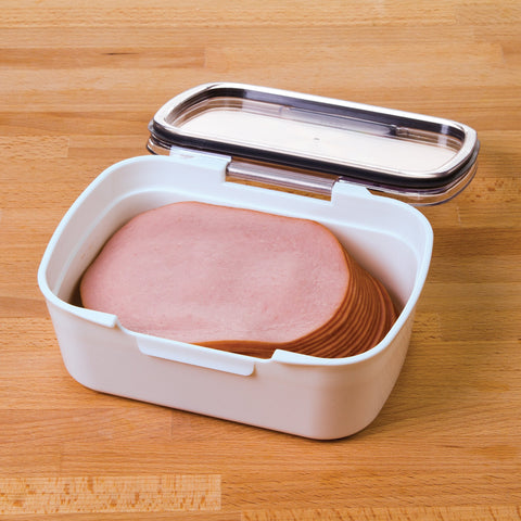 ProKeeper stackable design saves counter and shelf space in any kitchen.