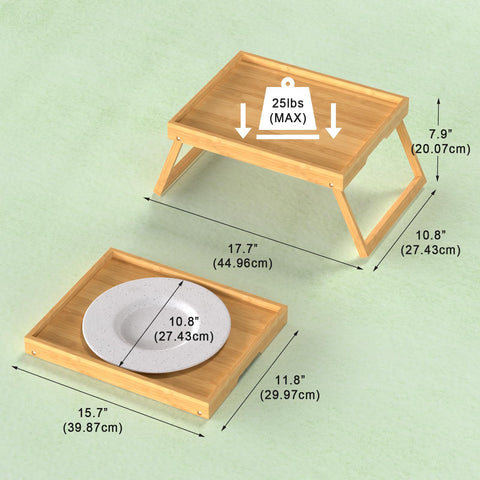 Promitop tray doubles as a laptop desk on sofa or bed