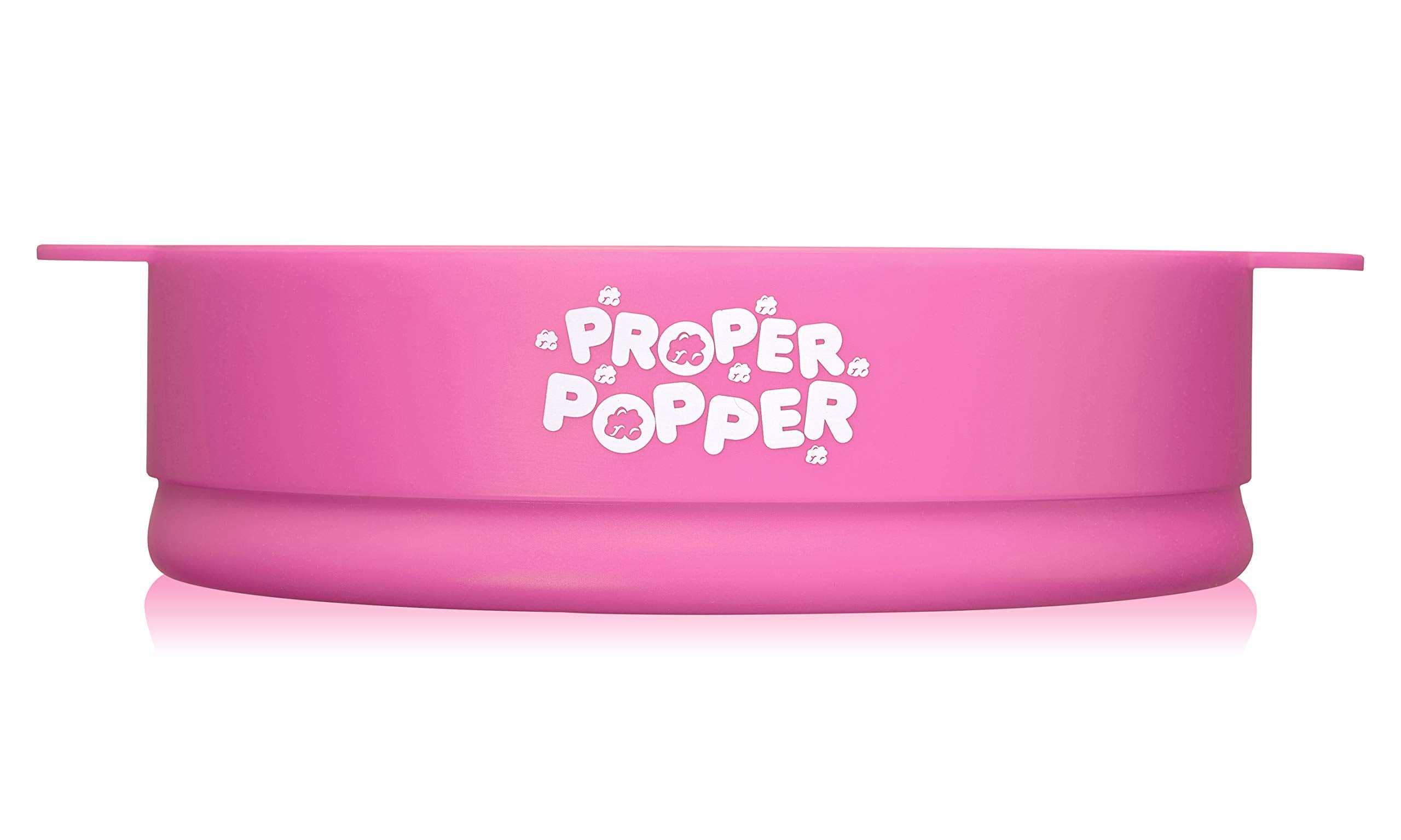 PROPER POPPER built-in handles for safe microwave removal
