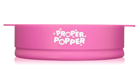 PROPER POPPER built-in handles for safe microwave removal