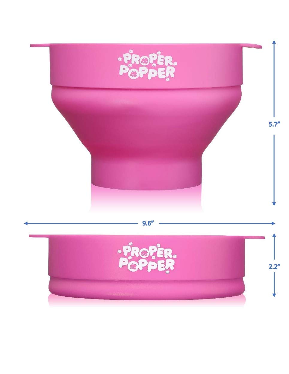 PROPER POPPER dishwasher-safe design simplifies cleanup after snacking