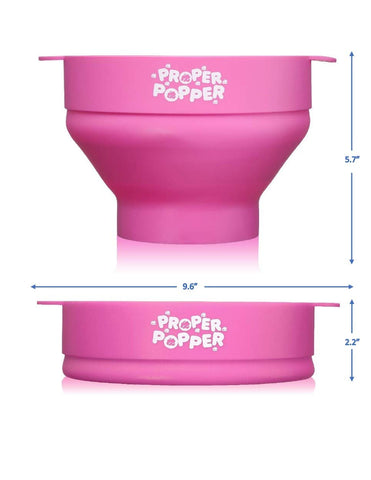PROPER POPPER dishwasher-safe design simplifies cleanup after snacking
