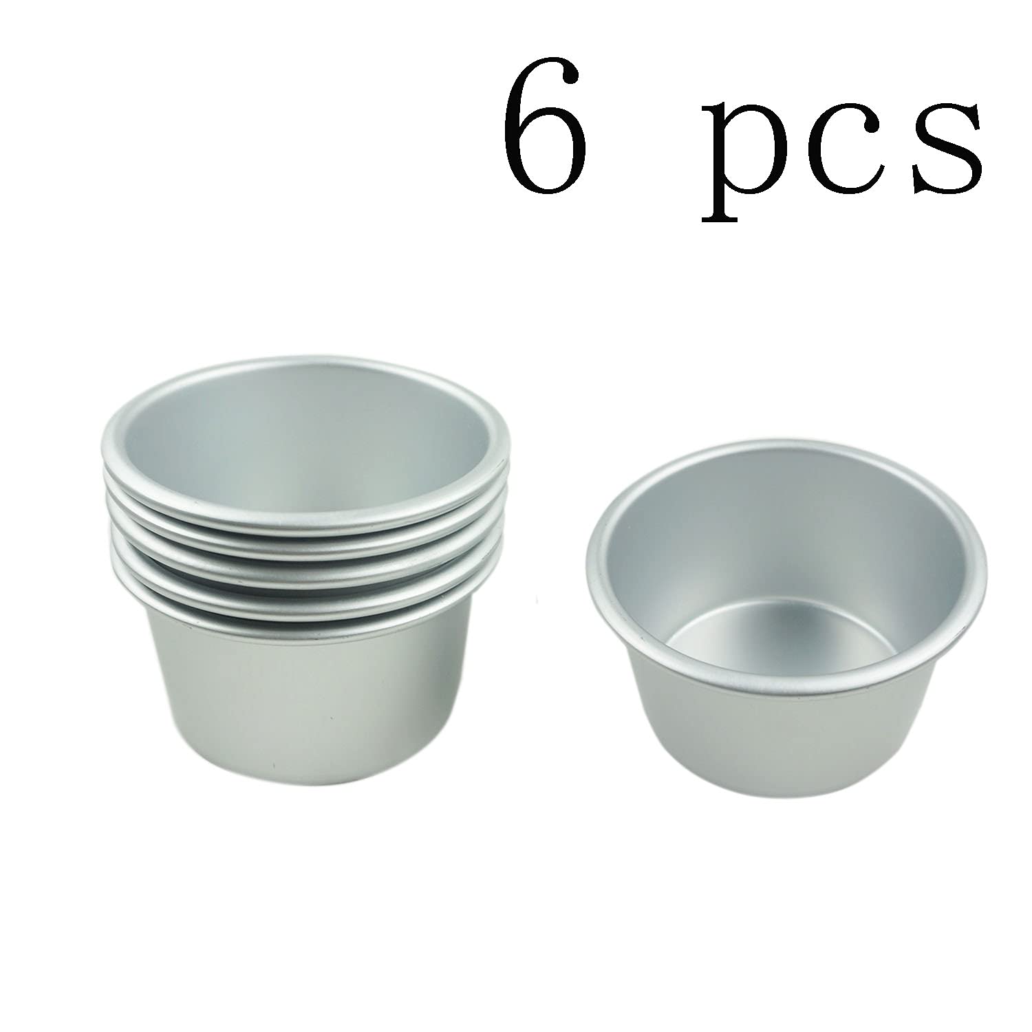 Proshopping stackable popover pans stored neatly saving kitchen space.