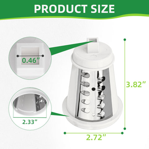 PROSOCOOL replacement cone fits Salad Shooter for quick cleanup.