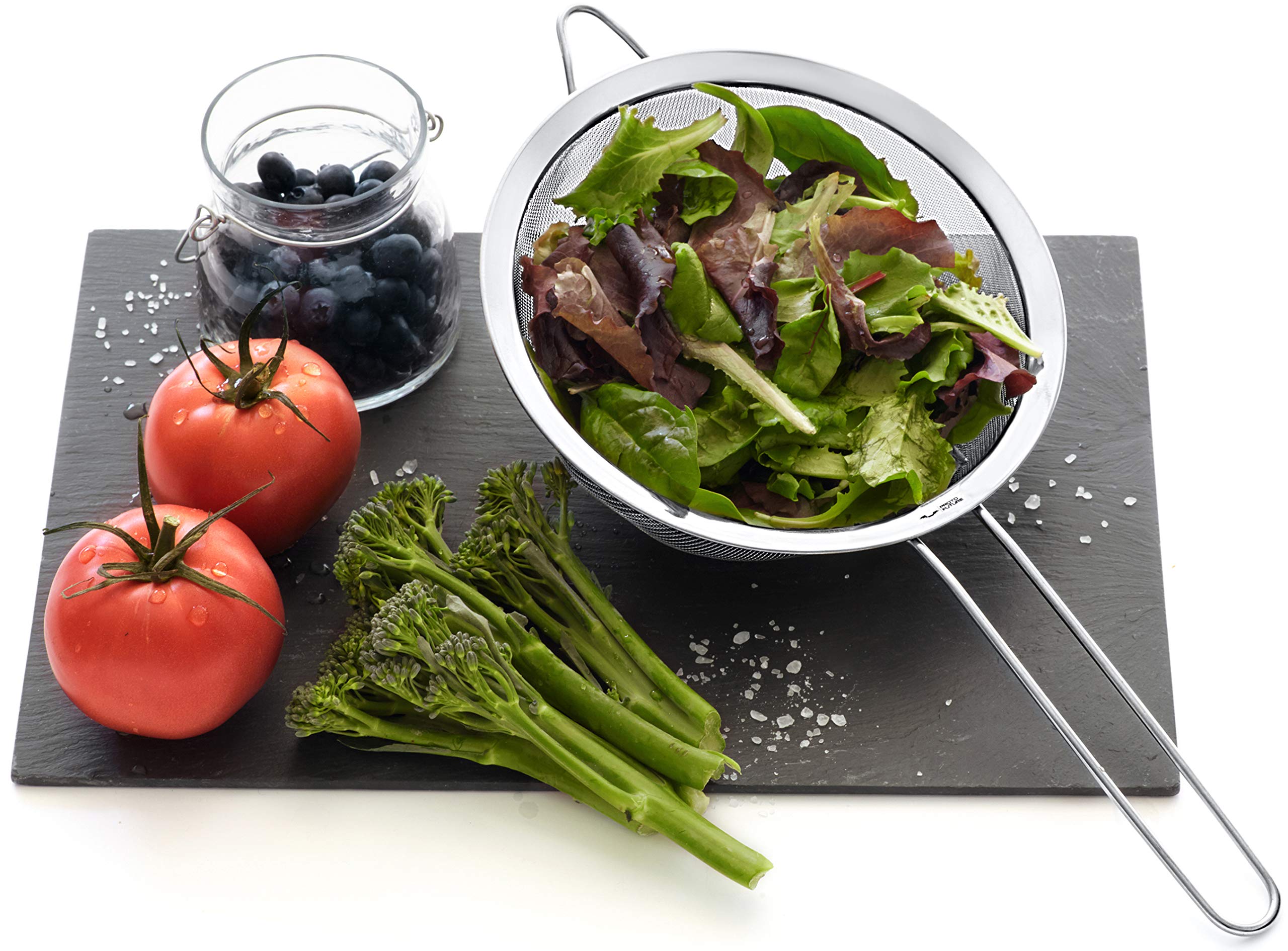 Proto Future 3.3in fine-mesh strainer perfect for small seeds and powders