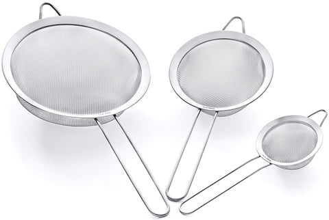 Proto Future 5.5in fine-mesh strainer ideal for draining rice and quinoa
