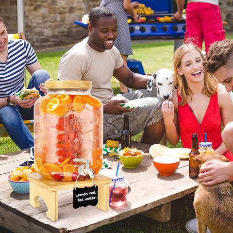 PSUTBPAT party beverage dispenser ideal for lemonade, iced tea, and juice