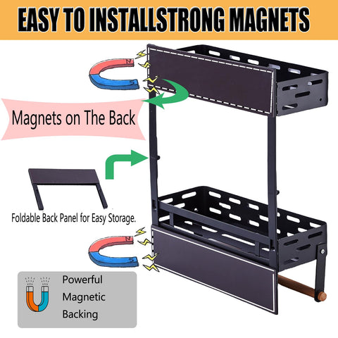 PTAEXCEL space-saving kitchen organizer declutters countertops.