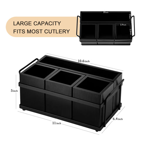 PTSTING caddy with black handles for easy carry and versatile placement.