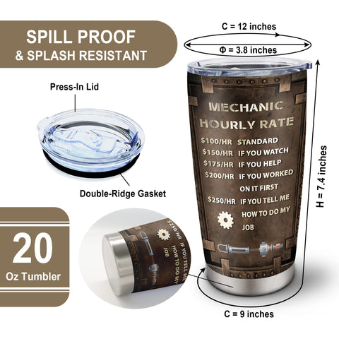 Pudmaple 20oz tumbler fits most car cup holders on the go.
