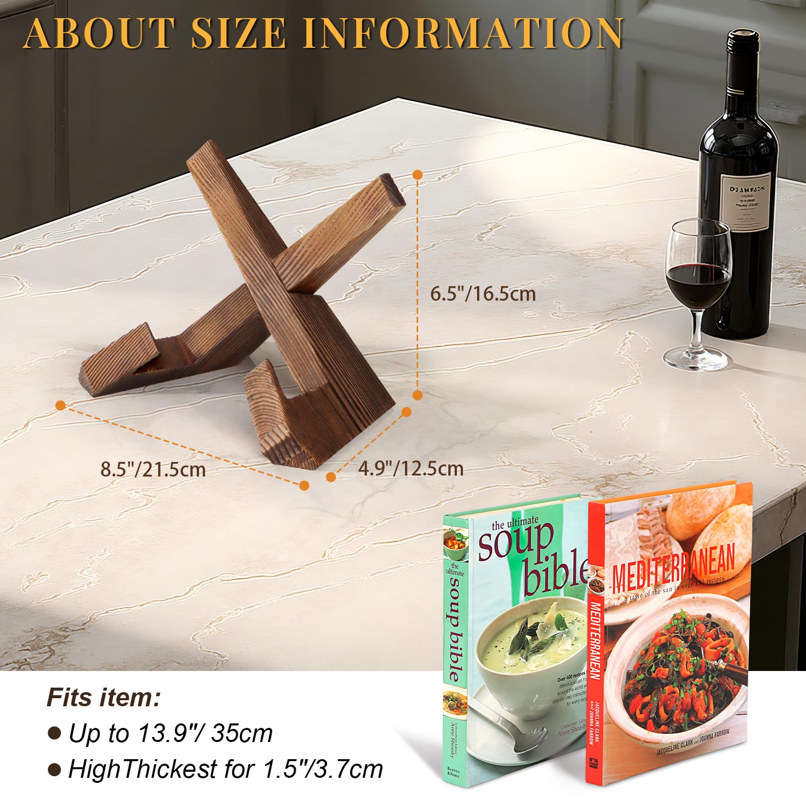PUERSI cookbook stand gift-ready packaging suitable for special occasions.