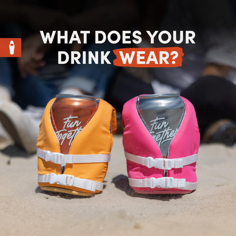 Puffin Buoy Life Vest on a boat scene during water activity