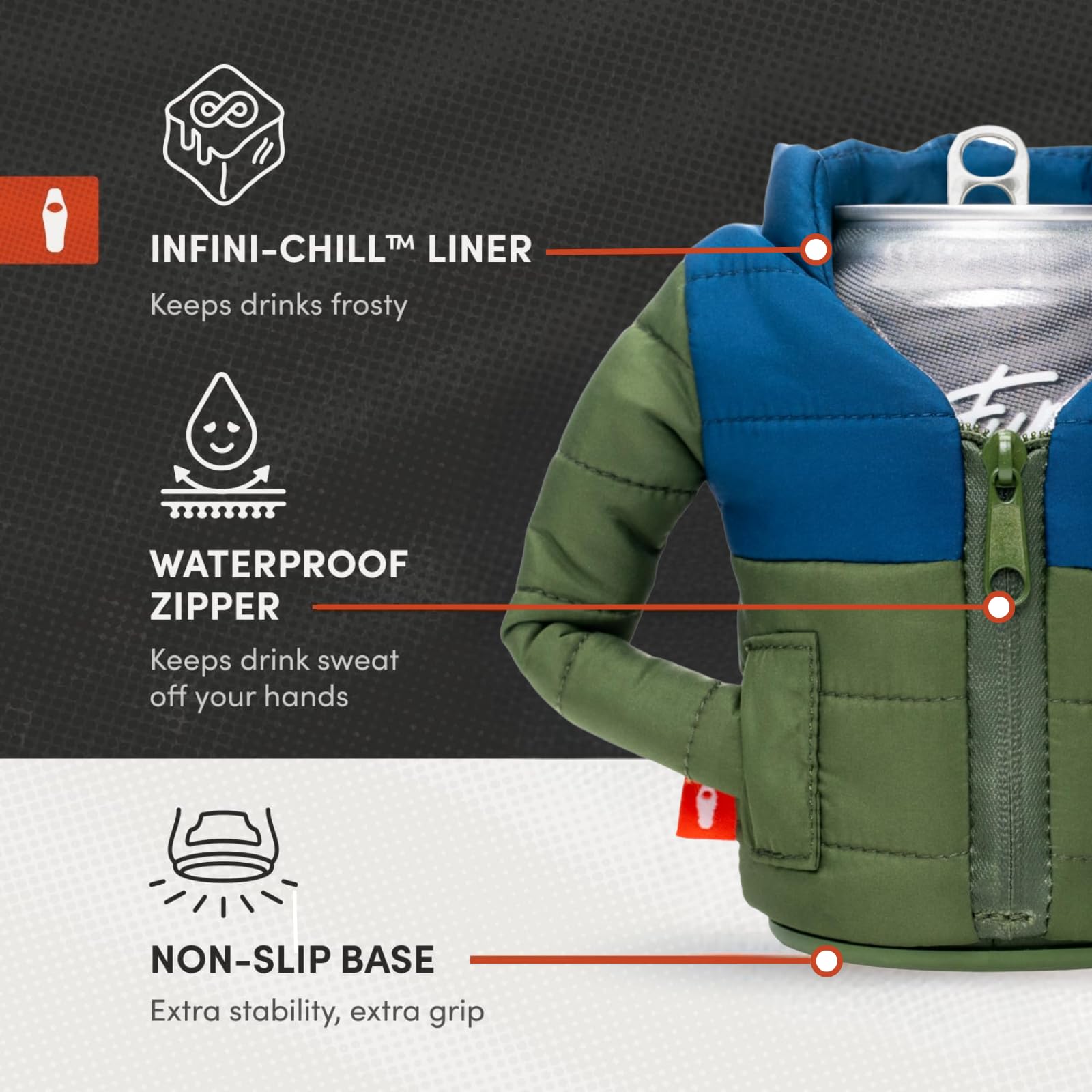 Puffin outdoor setup can cooler demonstrates everyday beverage convenience