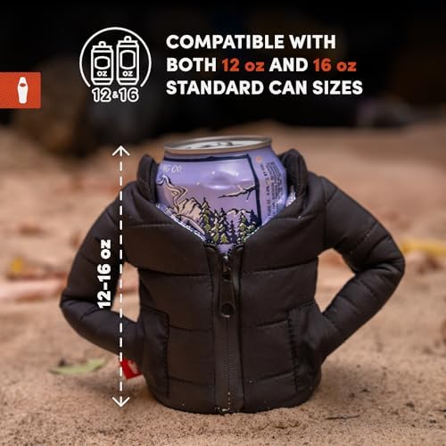 Puffin can cooler in outdoor setting ready for beach or park.