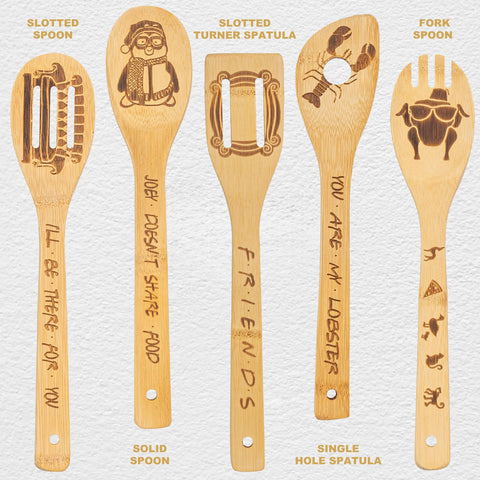 PuGez spoon featuring turkey pattern for seasonal charm.