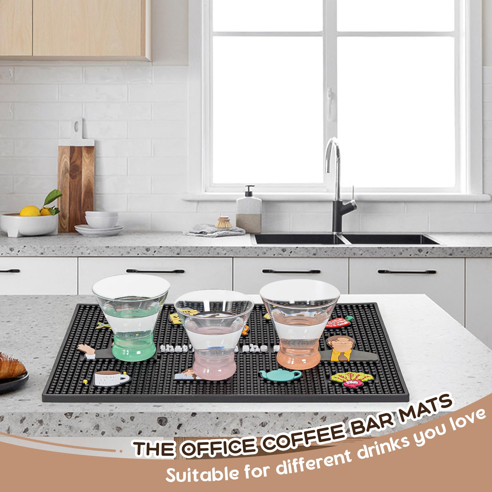 PuGez Countertop protector for home bars and coffee shops