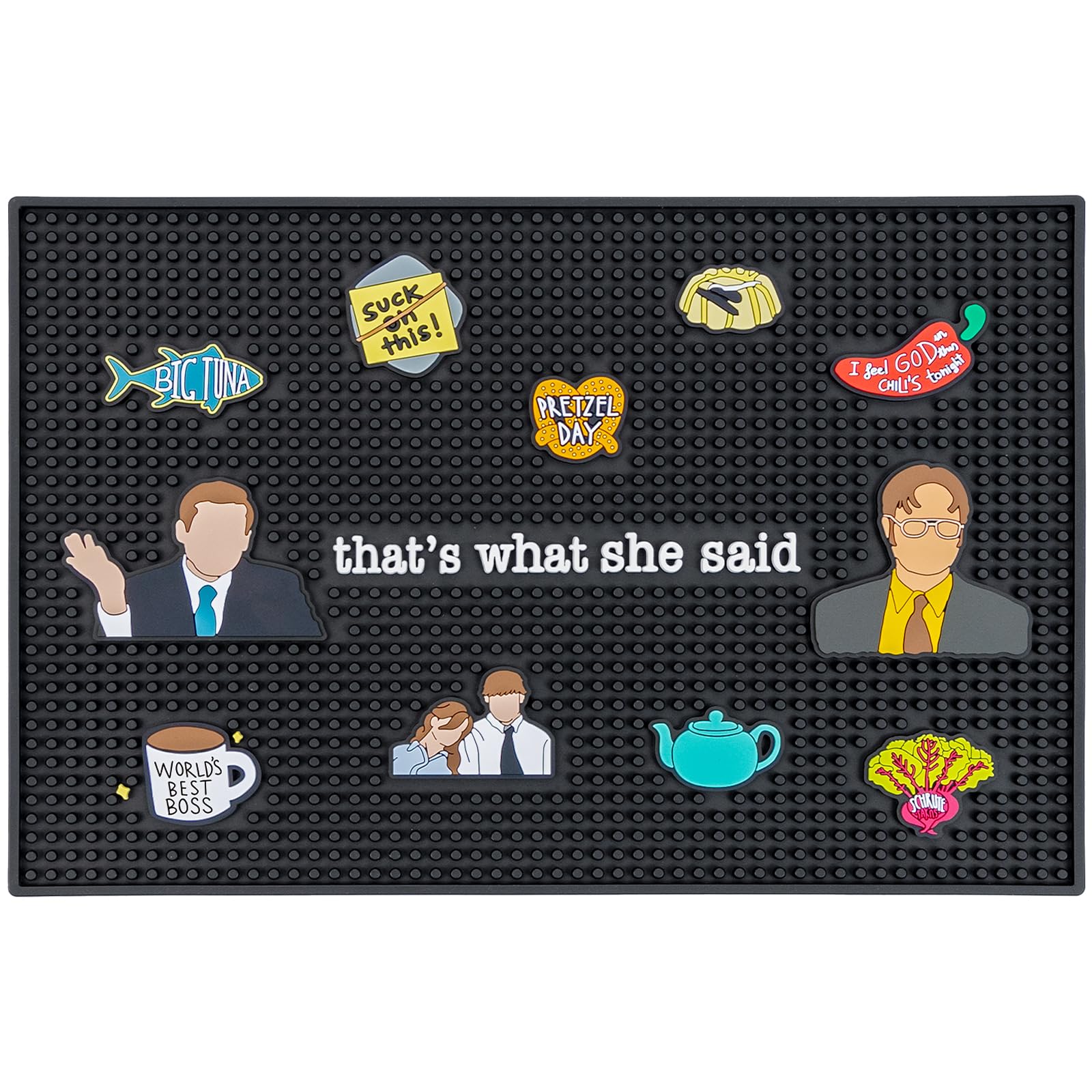 PuGez Gift-ready Office Gifts mat for fans and coffee lovers
