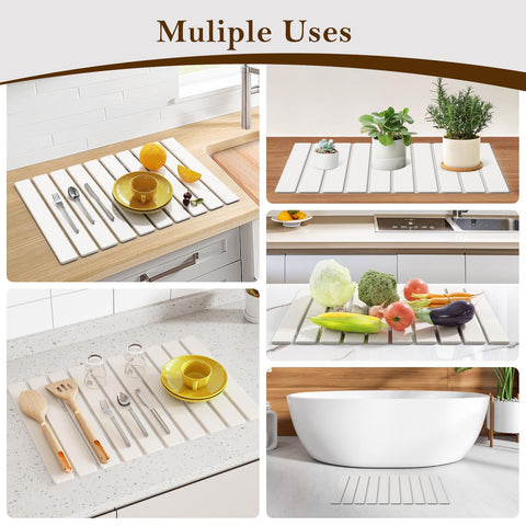 Pukaock large surface fits pots and cups on any countertop.