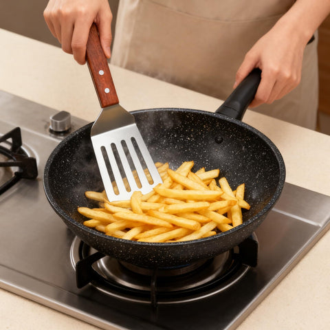 Pumtus BBQ-friendly spatula set great for grilling and flipping