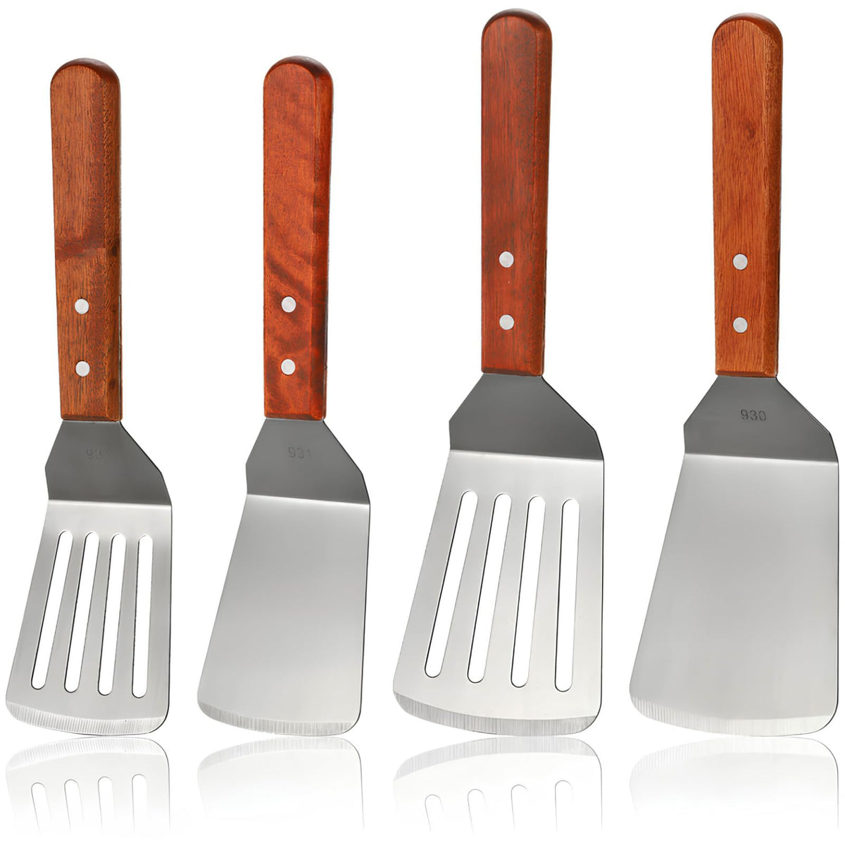 Pumtus large griddle spatula 12.5in for flipping burgers and pancakes