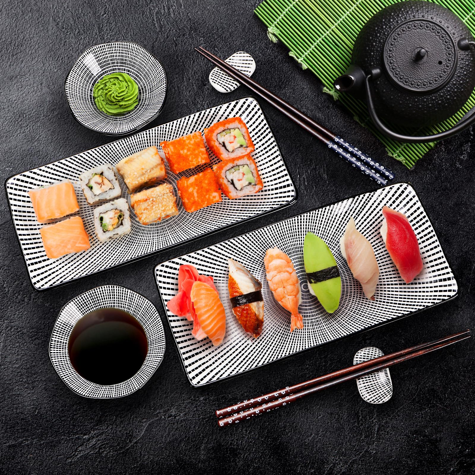 Pumtus dinnerware glossy finish adds a modern shine to the table.