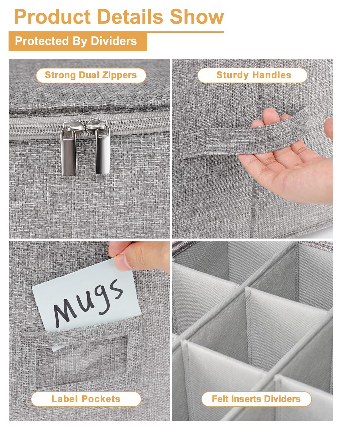 Punemi easy-grip carry handle simplifies transporting the boxes.