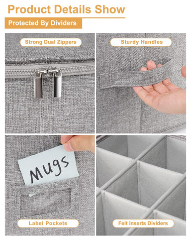 Punemi easy-grip carry handle simplifies transporting the boxes.
