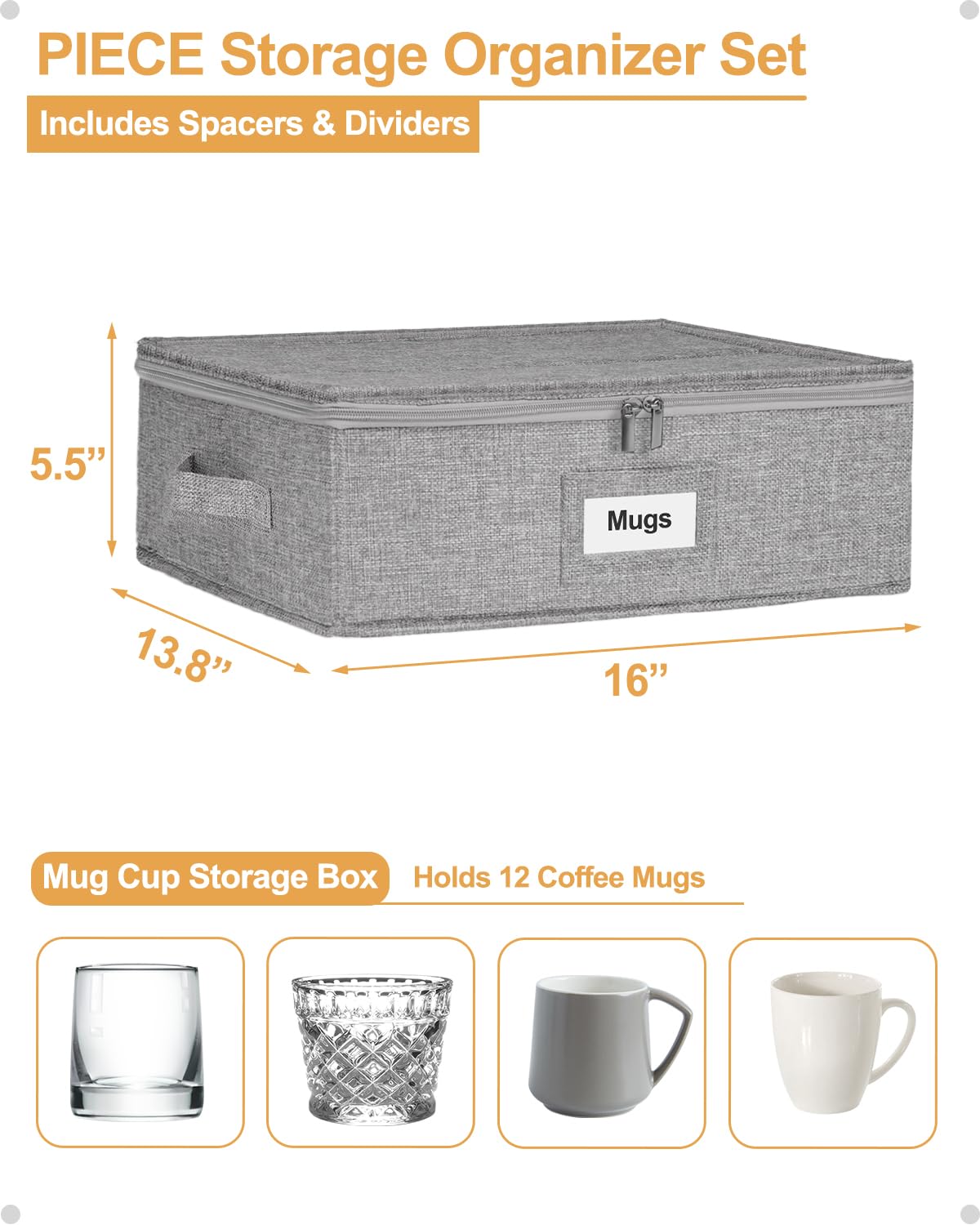 Punemi top-loading design for quick access to mugs.