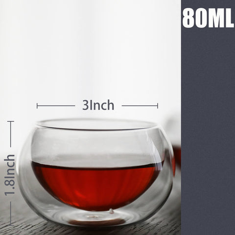 PunPun microwave and freezer safe glass cups ideal for versatile serving