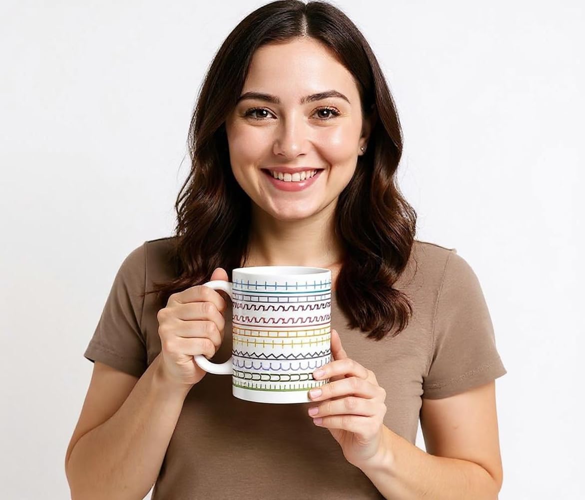 Pure Compression hidden message mug microwave-safe, easy reheating for quick coffee moments