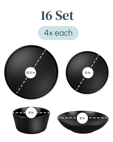 Pure Living Interior Design matte black soup plate ideal for comforting meals.