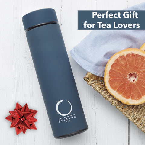 Pure Zen Tea thermos gift packaging ideal for tea lovers