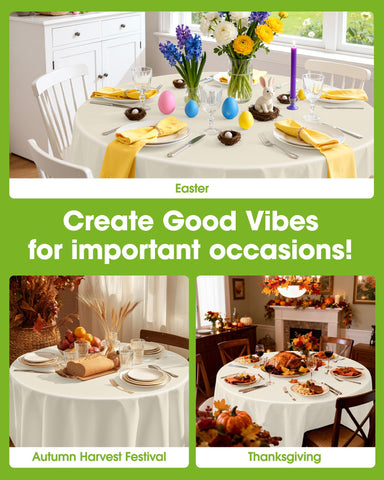 Pureegg disposable tablecloth 10-pack bundled for convenient use