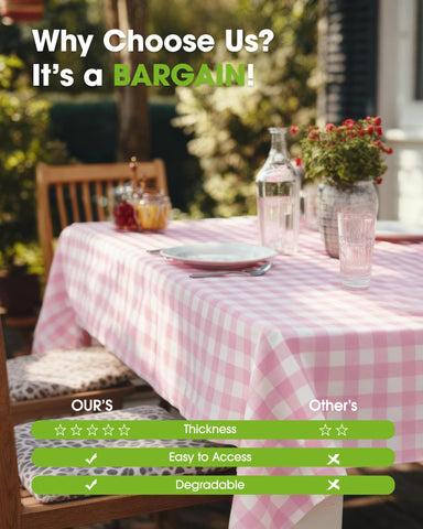 Pureegg folding buffet tablecloth suits versatile serving setups.