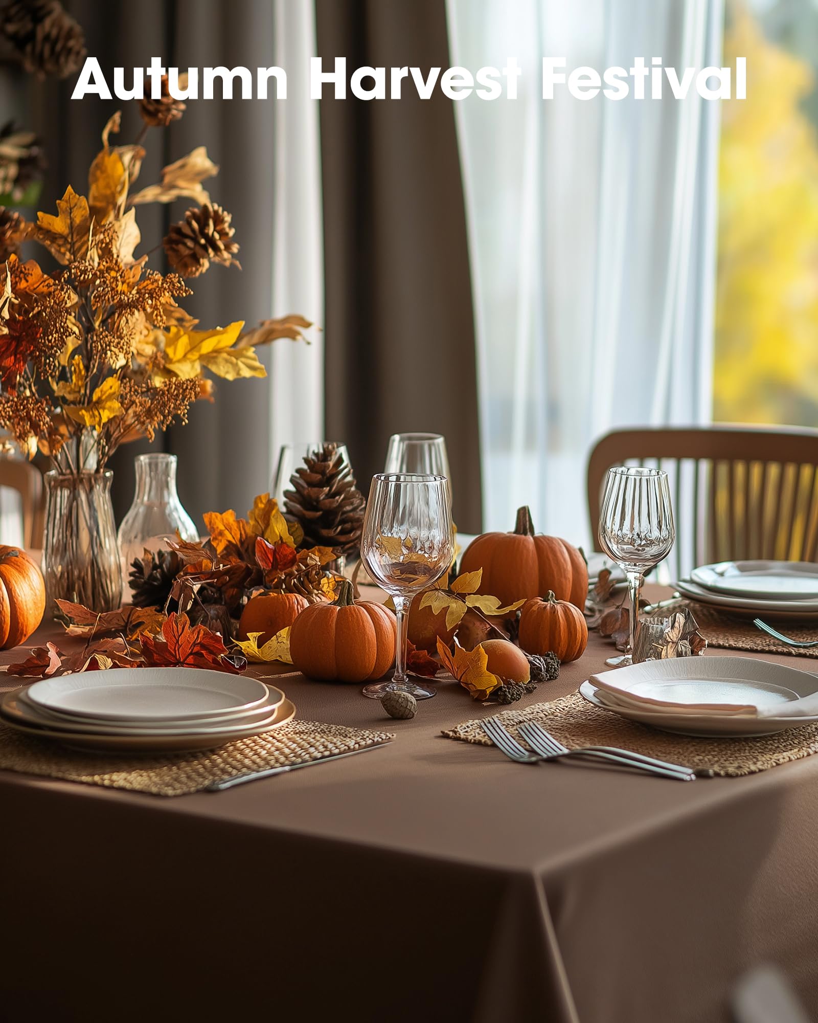 Pureegg leakproof party tablecloth simplifies cleanup after celebrations
