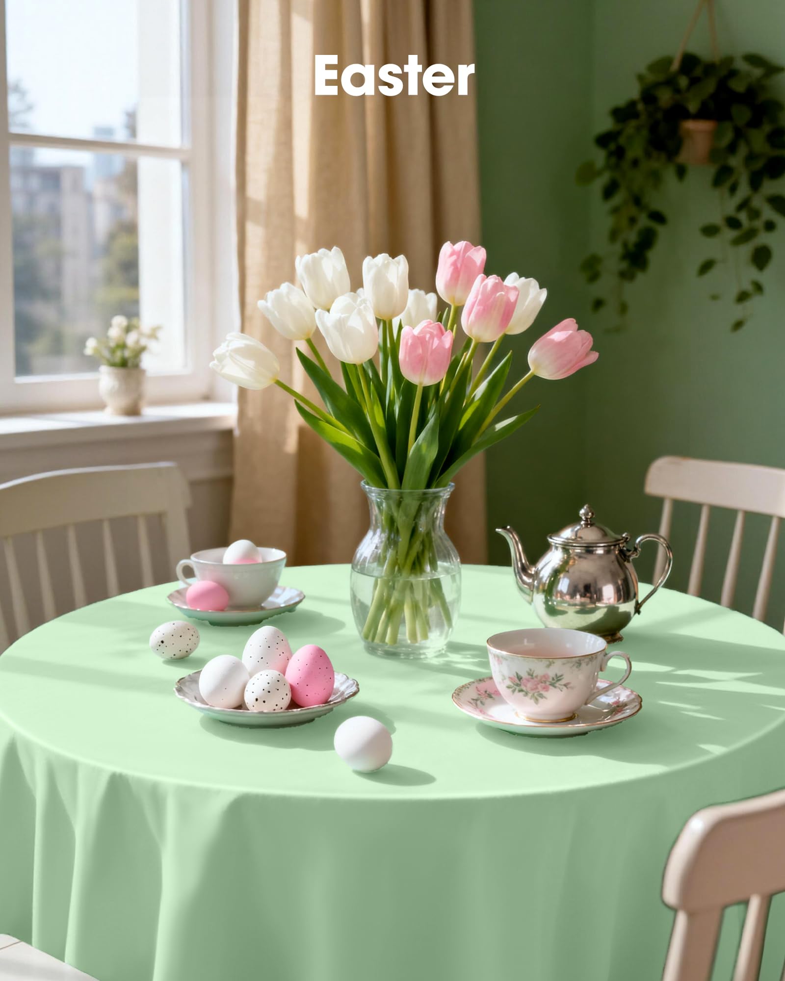 Pureegg outdoor-friendly table cover suits picnics and buffets.