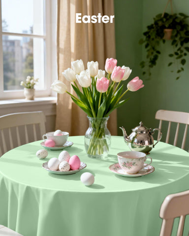Pureegg outdoor-friendly table cover suits picnics and buffets.