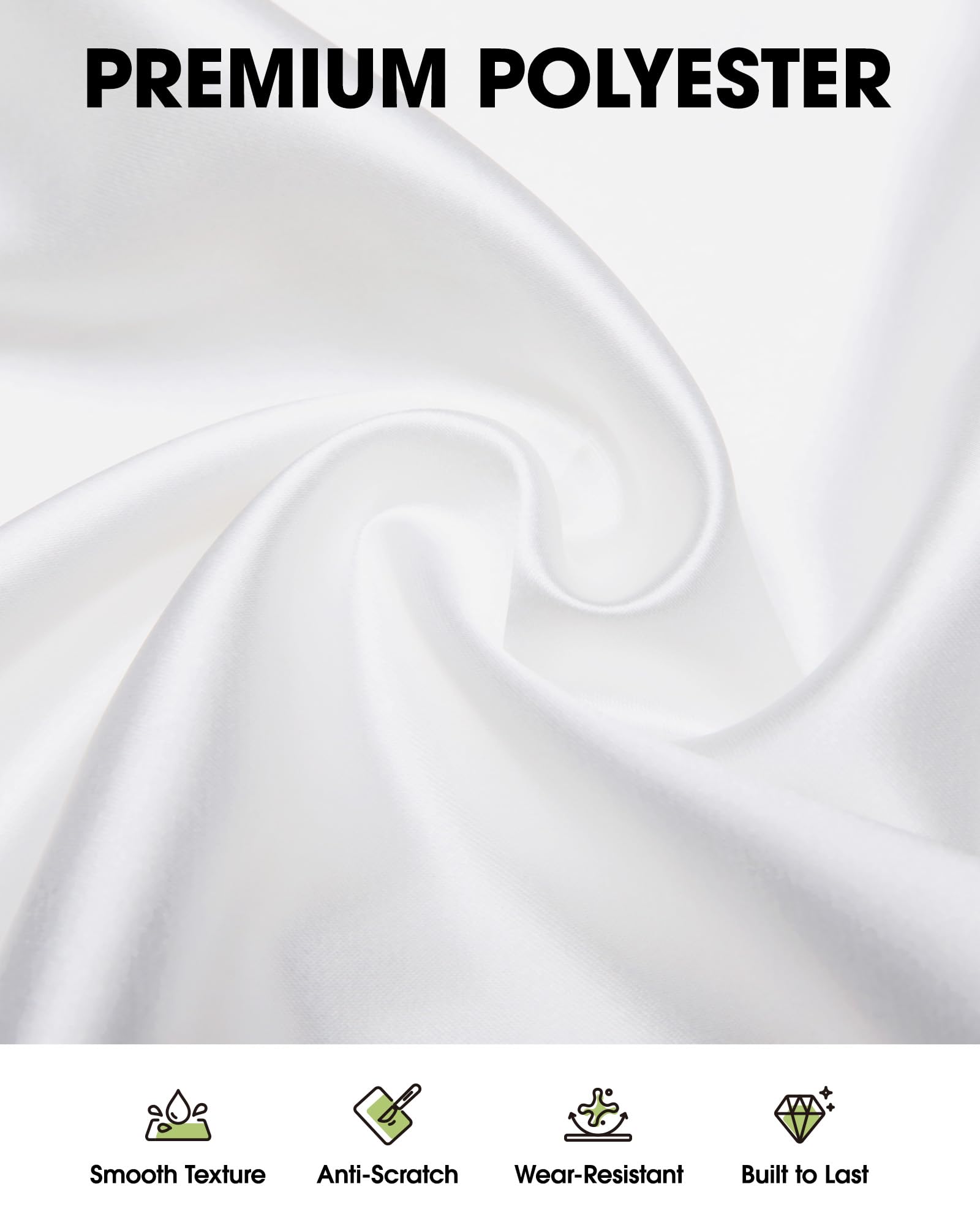 Pureegg rectangle tablecloth made from premium polyester for durable daily use