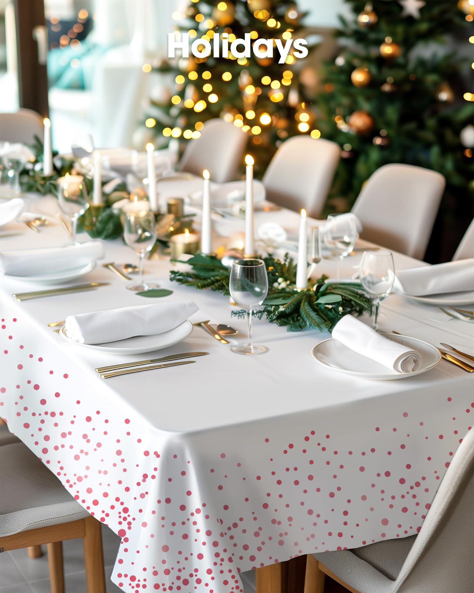 Pureegg durable, leakproof table cover for busy event days.