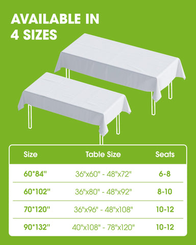 Indoor banquet table set with Pureegg cloth highlighting versatile design.