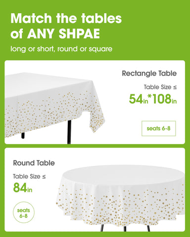 Pureegg tablecloth on rectangular table protecting surfaces during meals.