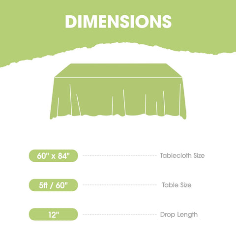Pureegg washable tablecloth in black is easy to care for.