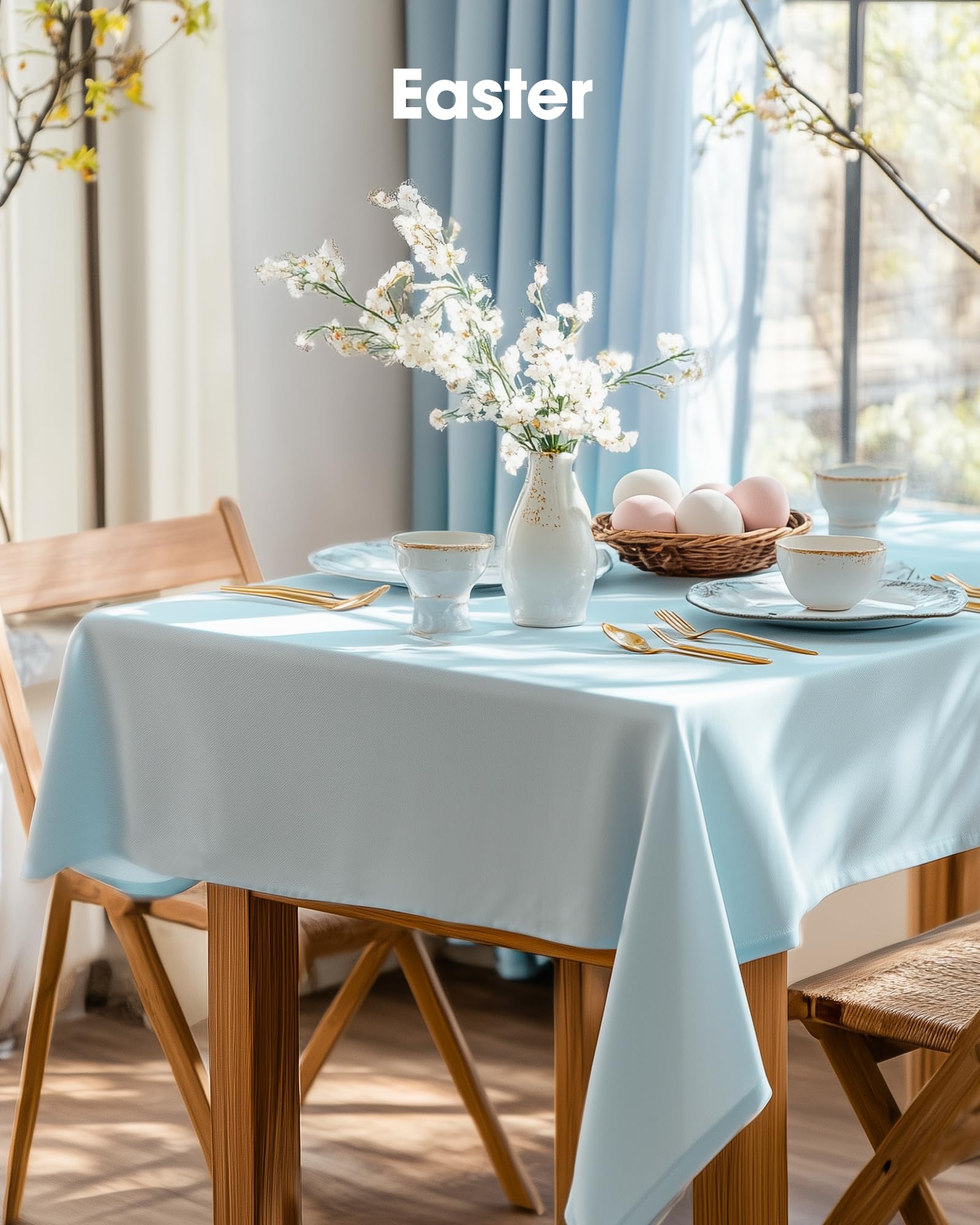 Pureegg wedding reception tablecloth keeps elegant tables clean