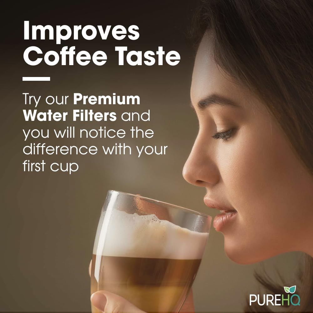 PUREHQ BPA-free DEHP-free filters ensure safe, tasty coffee flavors