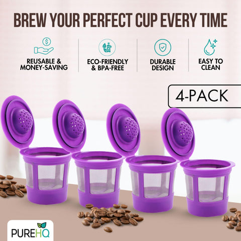 PUREHQ eco-friendly packaging emphasizes sustainable coffee choices