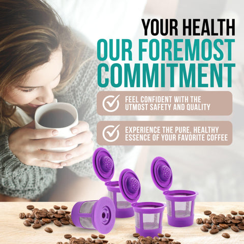 PUREHQ reusable K-Cup in Keurig demonstrates easy refilling and eco-friendly use