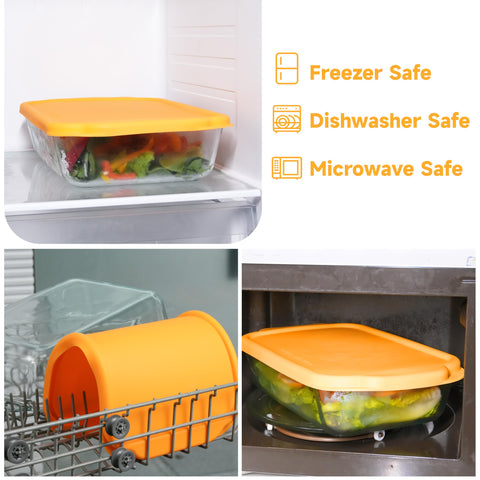Bundle image: Purekra lid for Pyrex 233-D beside dishes.
