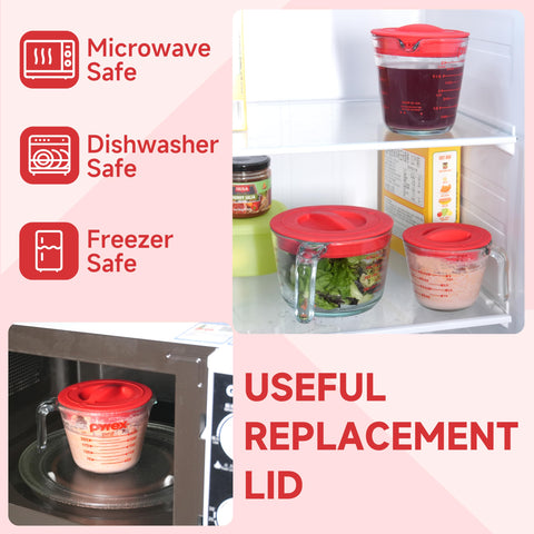 Purekra lid with pour-spout option for controlled pouring