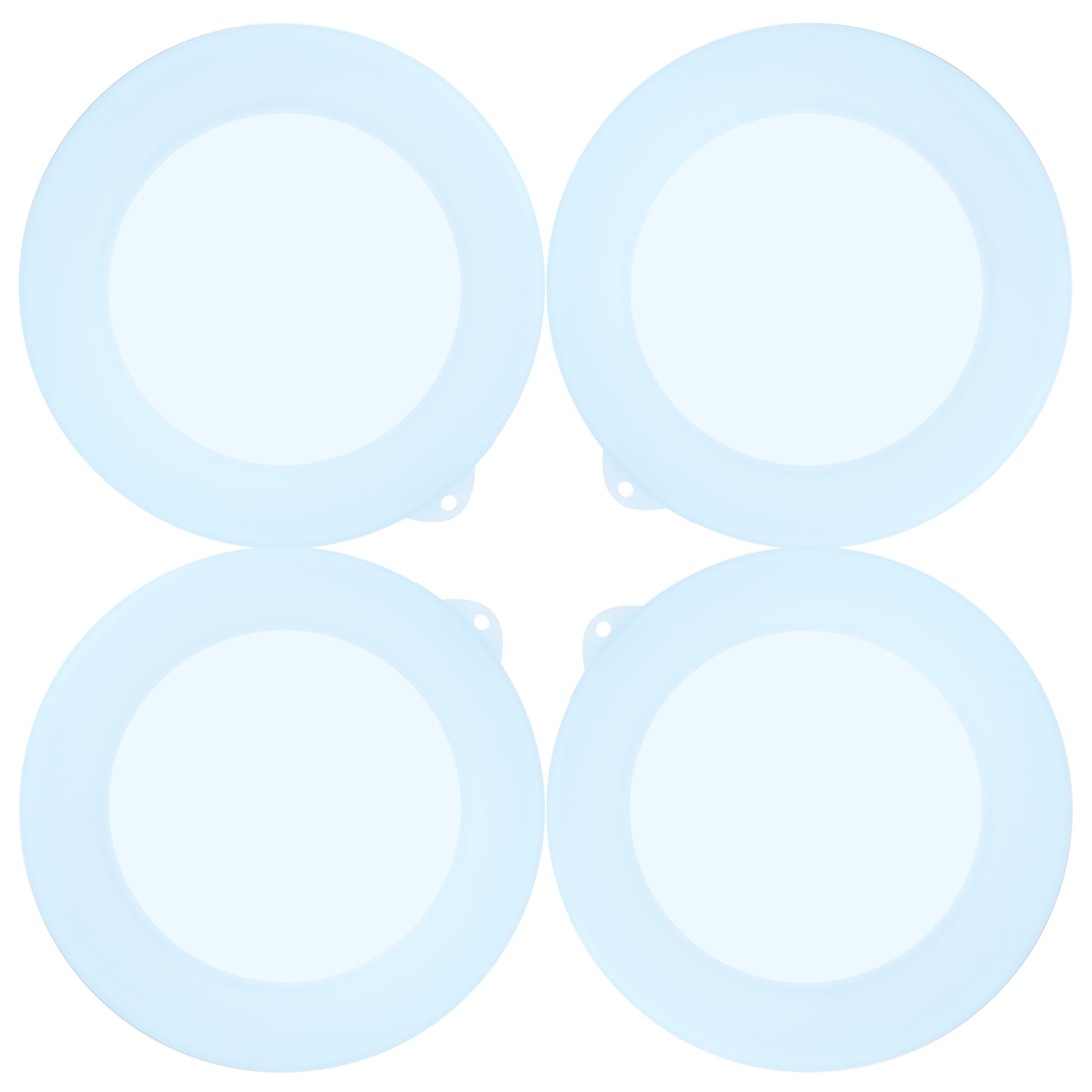 Purekra silicone lid on Corelle 18-oz bowl demonstrates a leakproof seal for spill-free storage